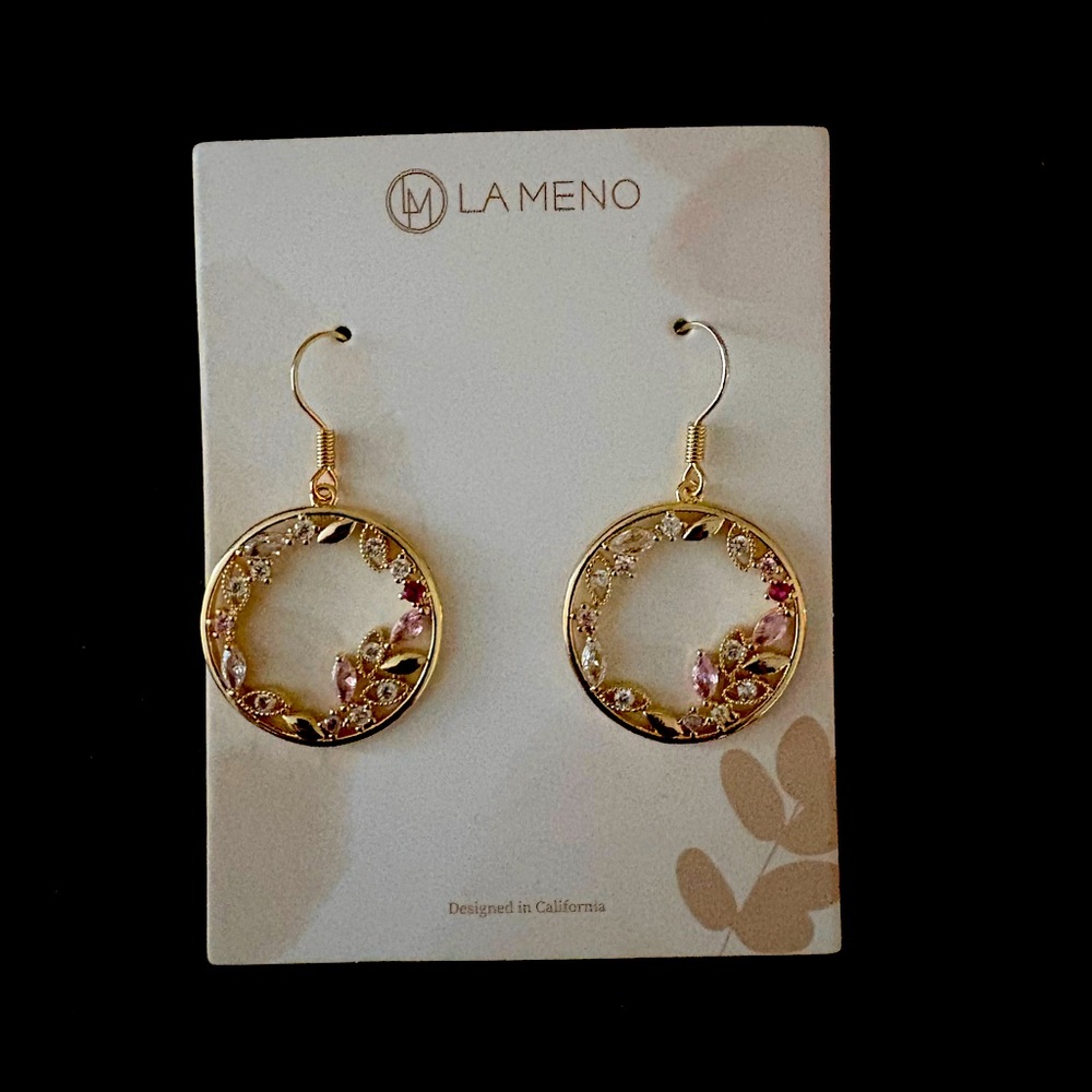 NEW La Meno Gold Earrings